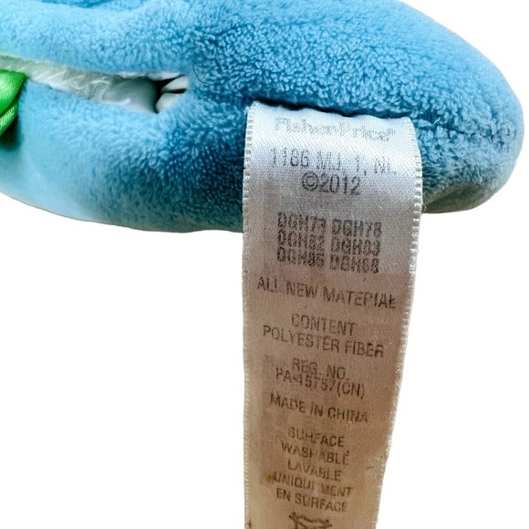 Fisher Price Soothe & Glow Seahorse Blue Plush Musical Light Up Toy - Picture 6 of 6